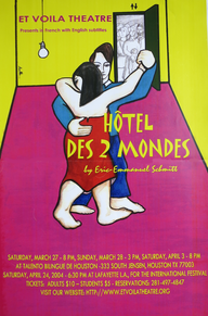Hotel des 2 mondes by Eric-Emmanuel Schmitt
